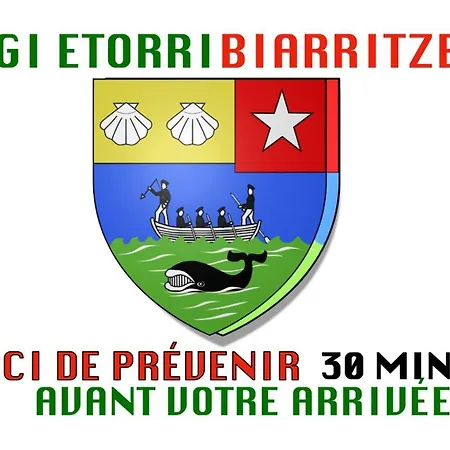 Apartamento Centre Et F1 Calme Vue Parc Parking Gratuit Biarriz