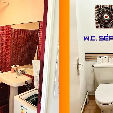 Апартаменты Centre Et F1 Calme Vue Parc Parking Gratuit Биарриц