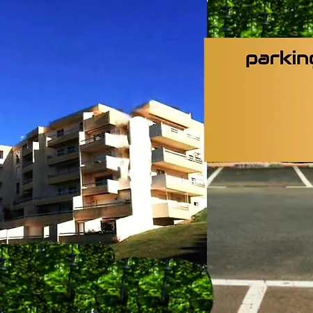 Centre Et F1 Calme Vue Parc Parking Gratuit Биарриц